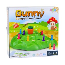 Family Game Rabbits Funny Bunny Carrot Race Cards